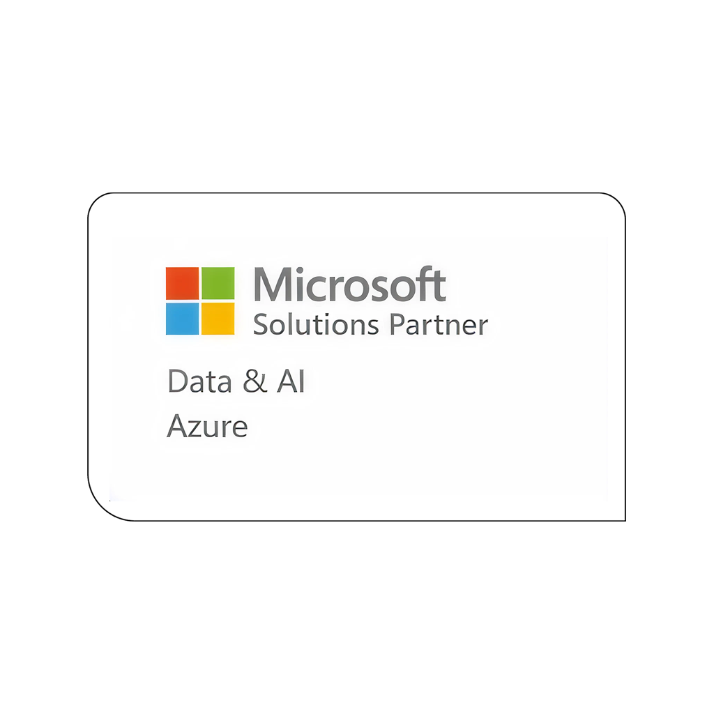 DXspark Microsoft Solutions Partner Data & AI Azure Badge